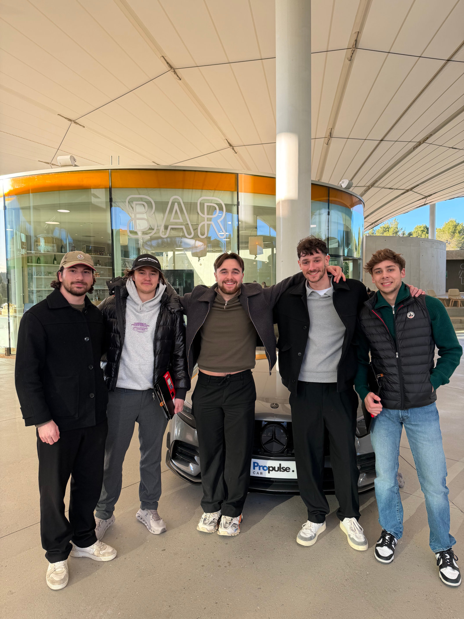 L'équipe Propulsecar — première formation, concrétisation du projet